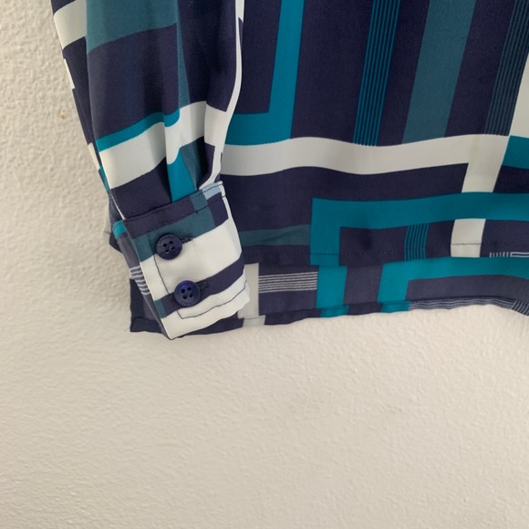 LAUNDRY by Shelli Segal LARGE blouse - Picture 6 of 11